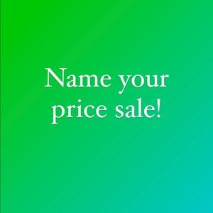 My first name your price sale!